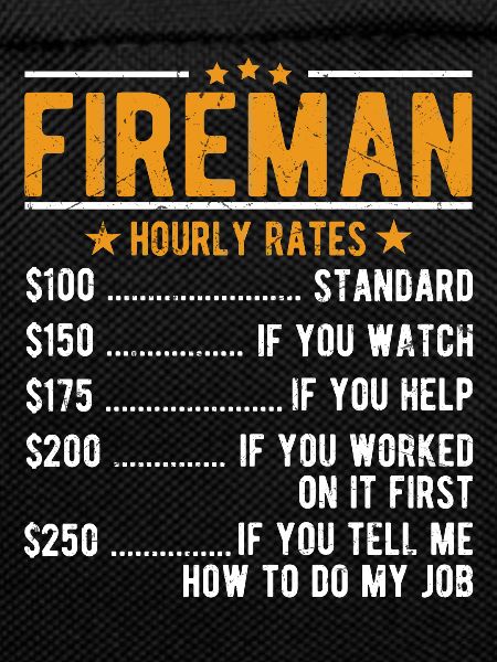 Firefighter hourly wage
