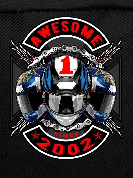 Awesome since 2002, biker's birthday
