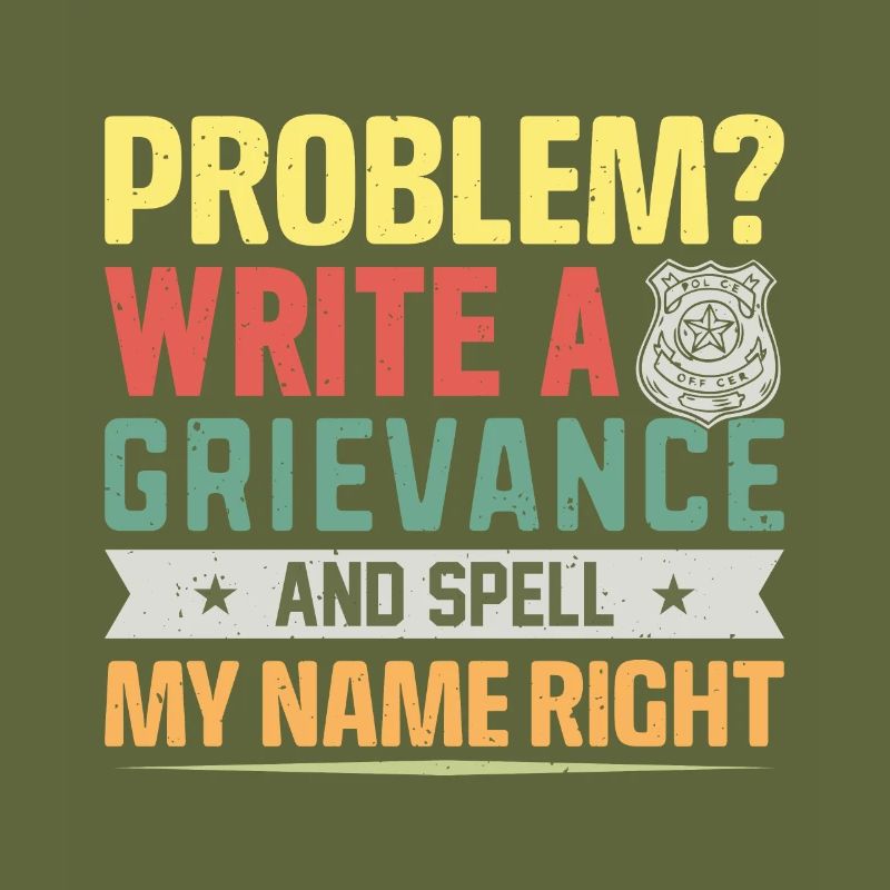 Problem? write a grievance .. Knast