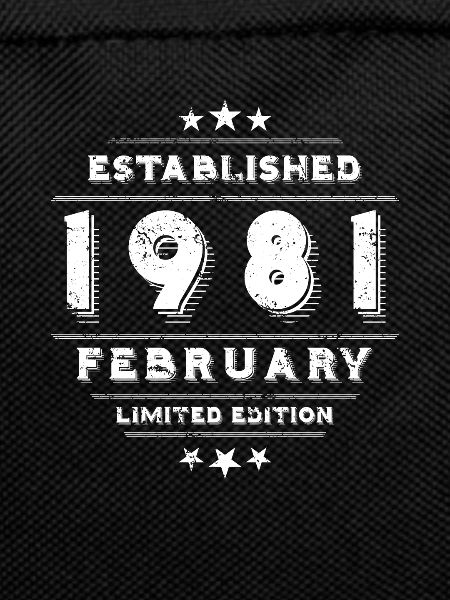 Birthday in February 1981 - February