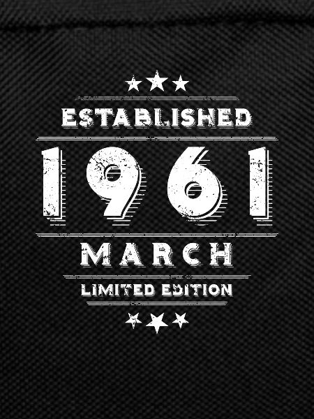 Birthday in March 1961 - March
