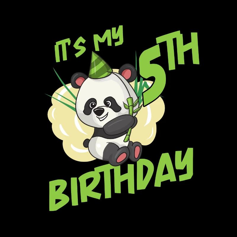 It's my 5th birthday panda