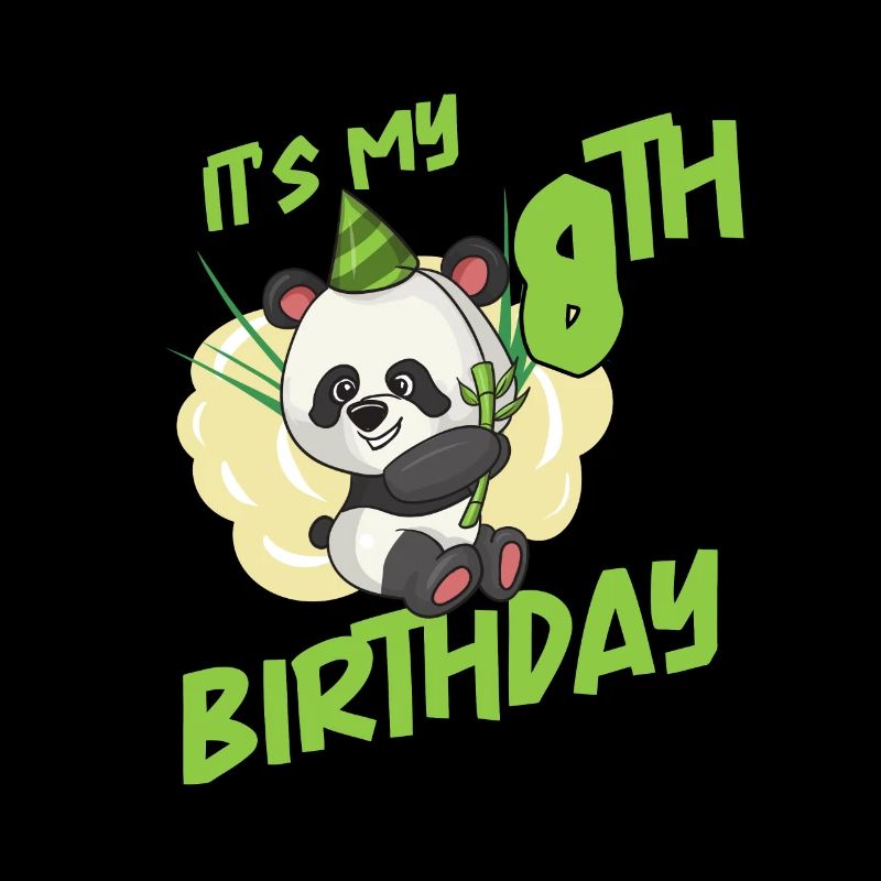 It's my 8th birthday panda