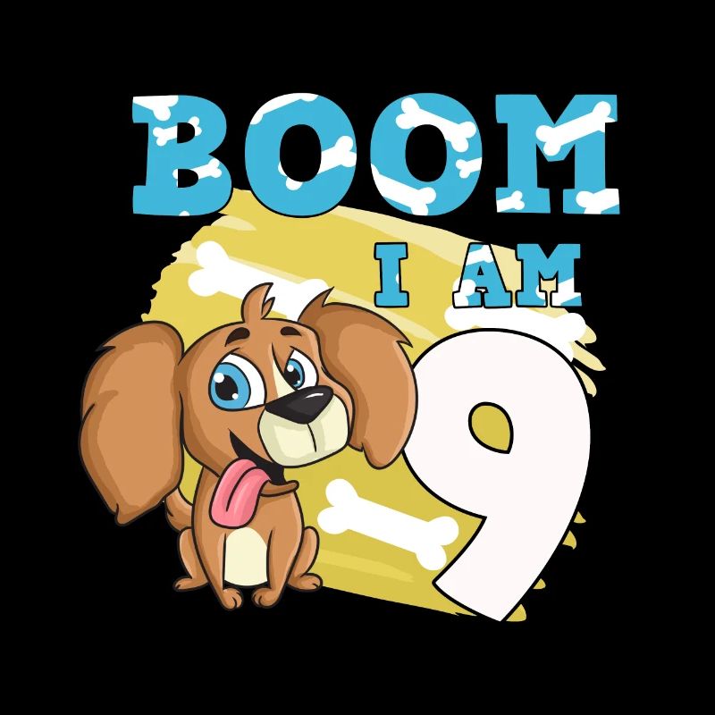 Chien de 9e anniversaire
