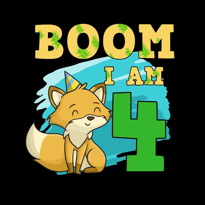 4th birthday fox