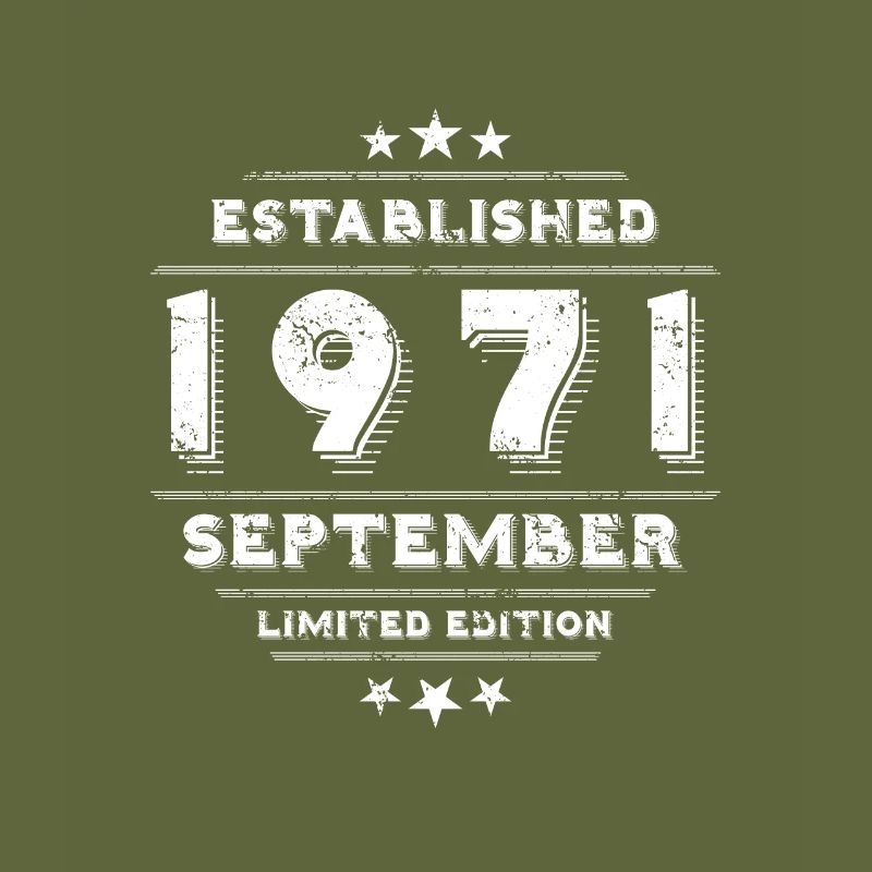 Geburtstag im September 1971 - September