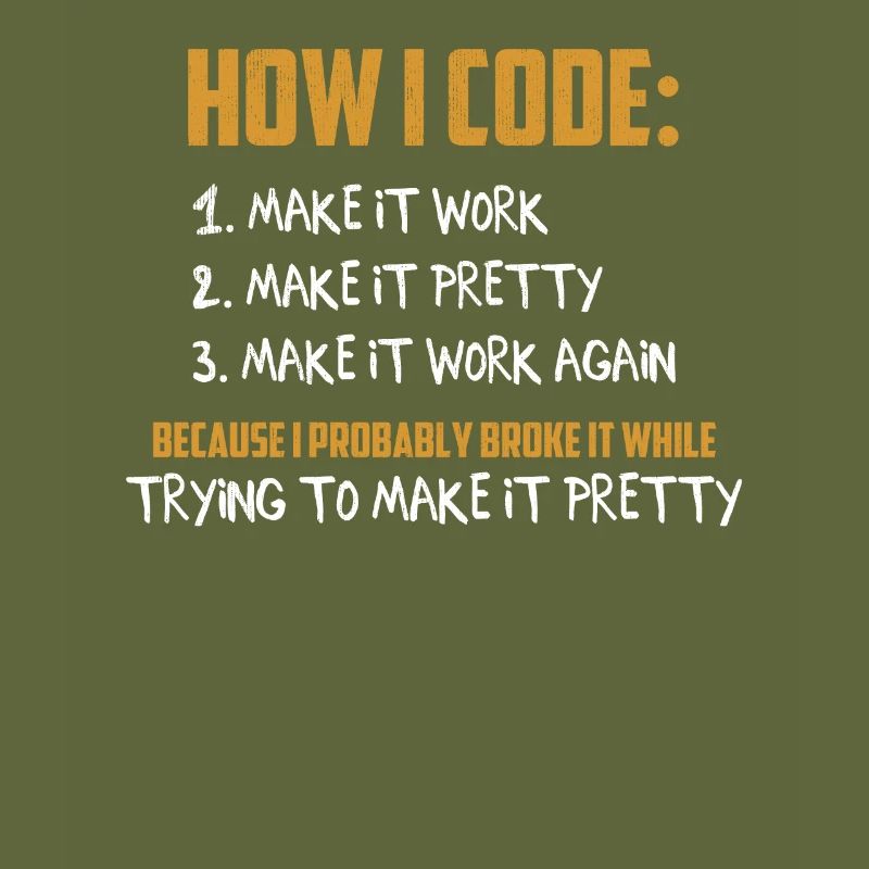 Programmer Coder - Developer Programming Coding