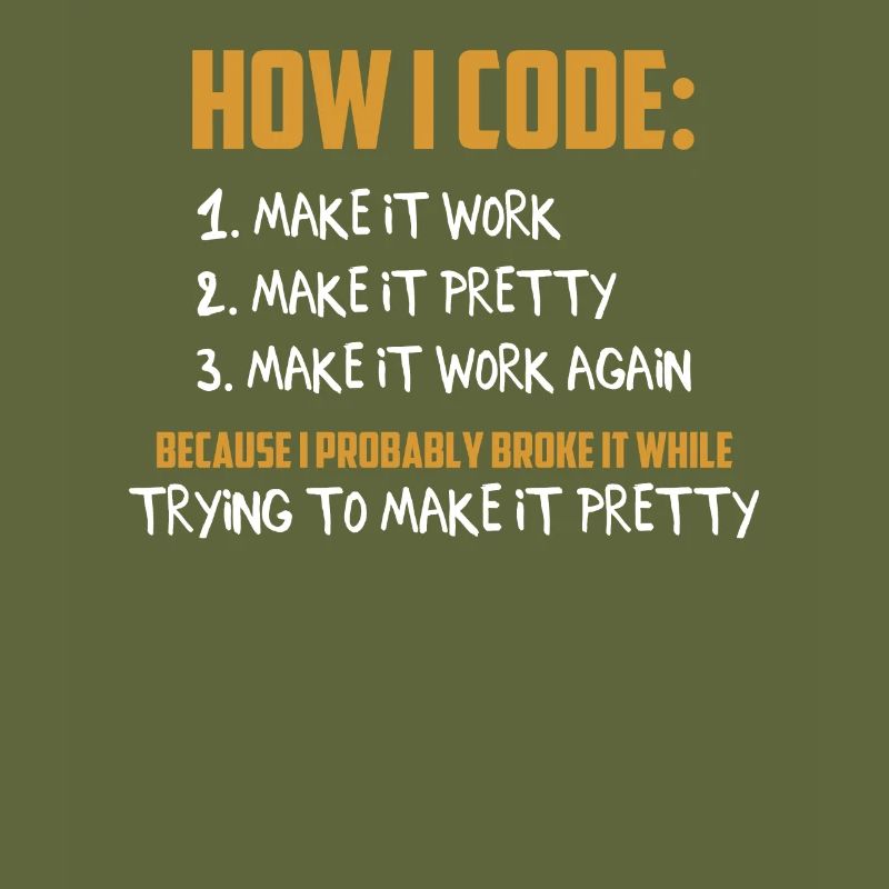 Programmierer Coder Entwickler Programmierung Codierung Wortspiel