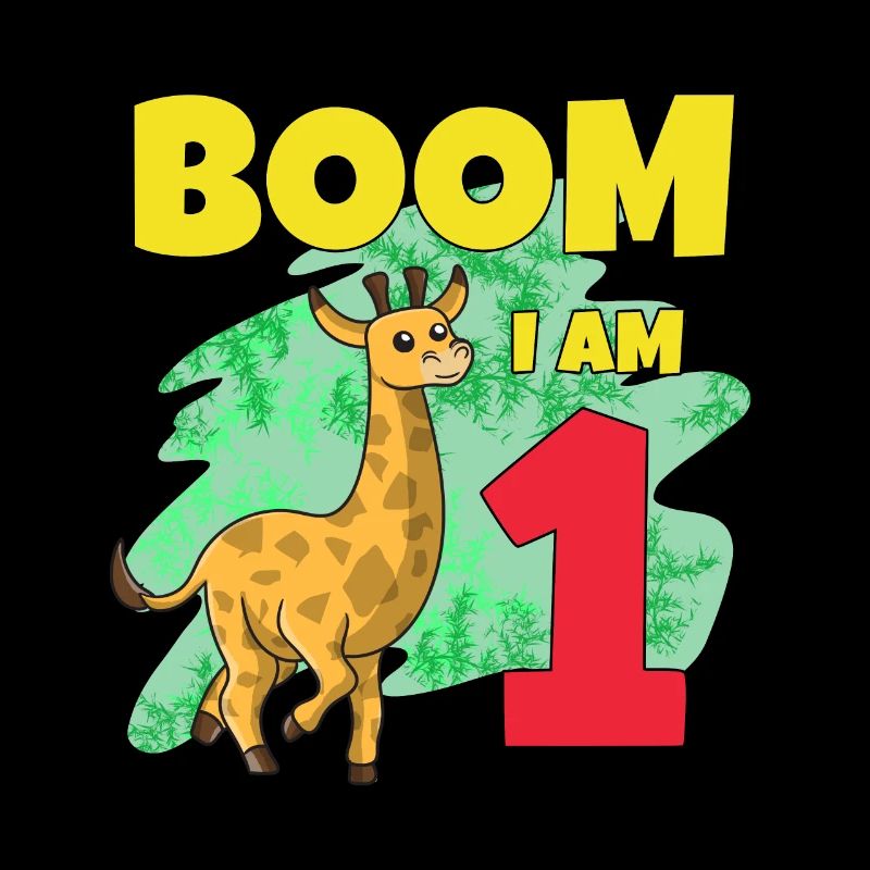 1st birthday giraffe