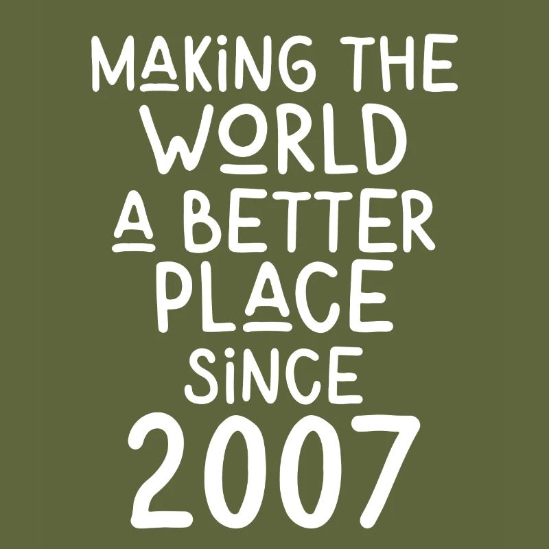 Making the World a better place since 2007
