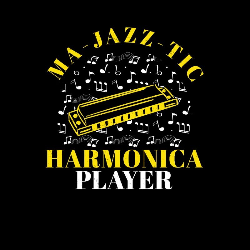 Harmonica Ma-Jazz-Tic harmonica player