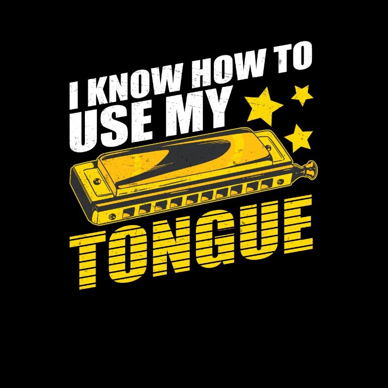 Harmonica I know how to use my tongue
