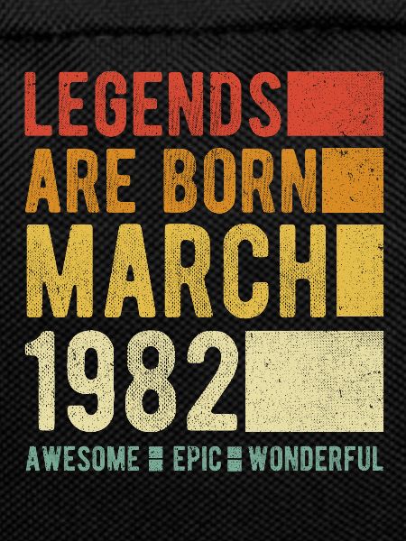 Birthday March 1982