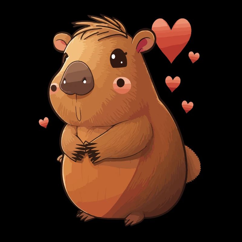 Lovely capybara