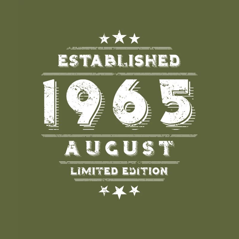 Geburtstag im August 1965 - August
