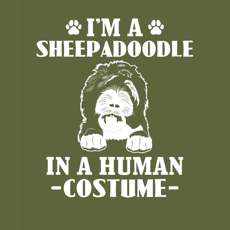 Sheepadoodle Doodle Hund