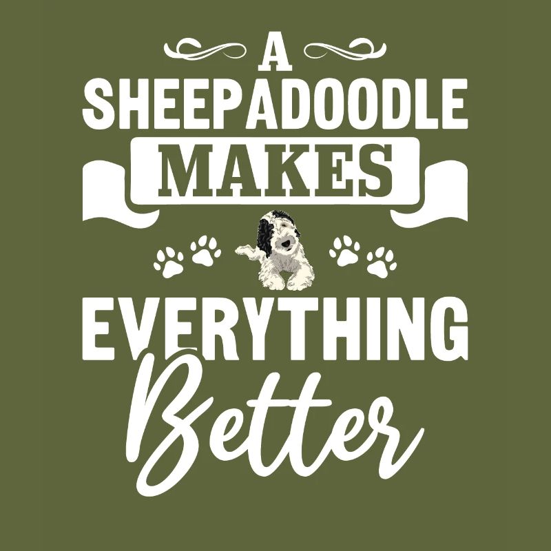 Sheepadoodle Doodle Hund