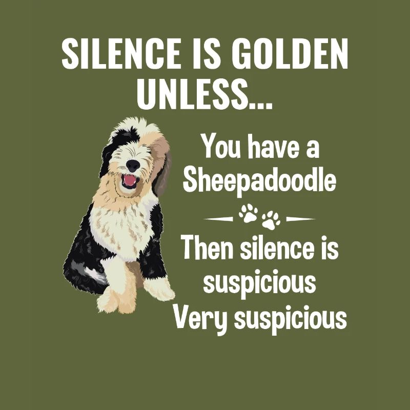 Sheepadoodle Doodle Dog