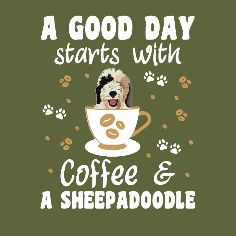 Sheepadoodle Doodle Hund