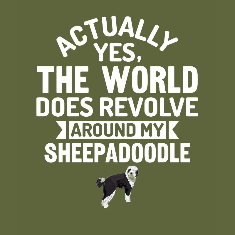 Sheepadoodle Doodle Dog