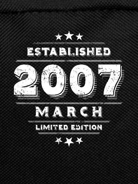 Birthday in March 2007 - March