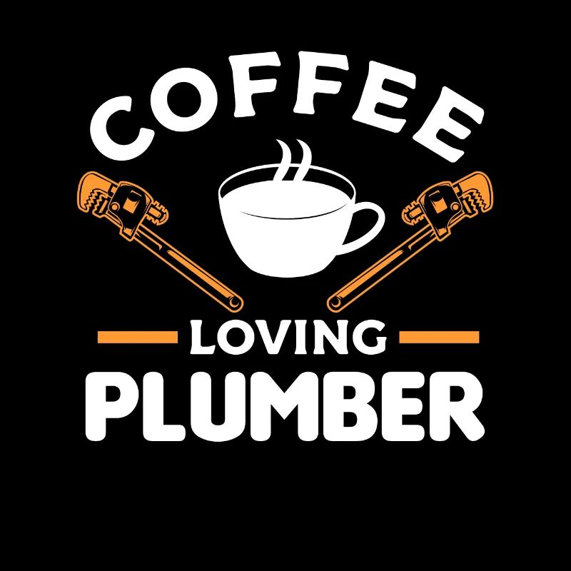 Kaffee liebender Klempner Klempner Klempner