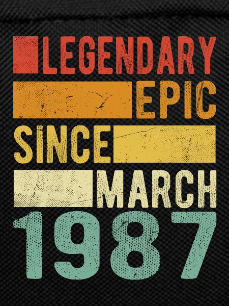 Birthday March 1987 Legendary Epic