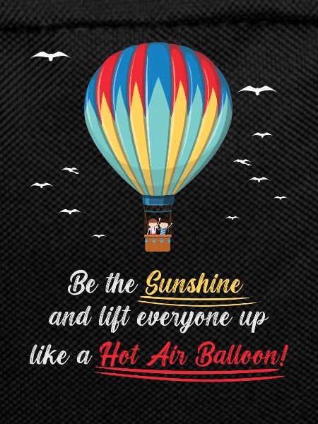 Heißluftballon & Ballon Fahrer Geschenk