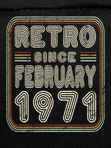 Birthday February 1971 Retro Gift