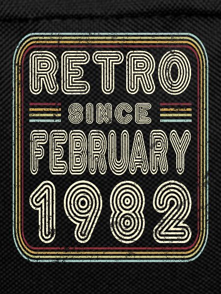 Birthday February 1982 Retro Gift