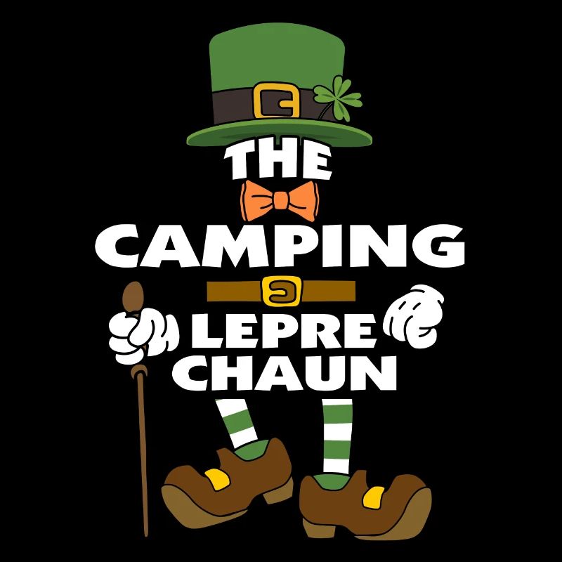 The Camping Leprechaun St Patrick's Day