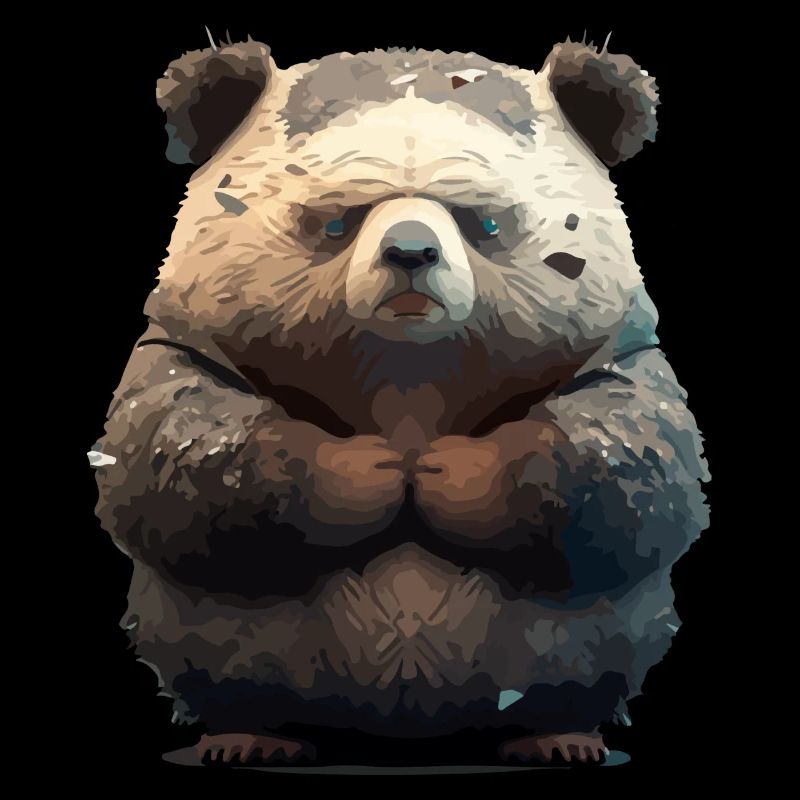 Bako the grumpy bear