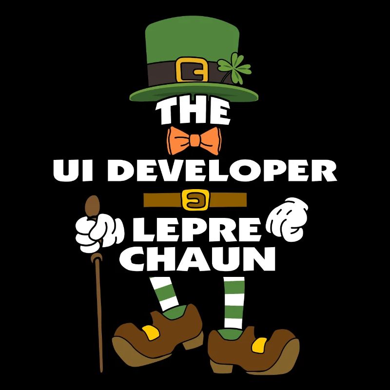 The Ui Developer Leprechaun St Patrick's Day
