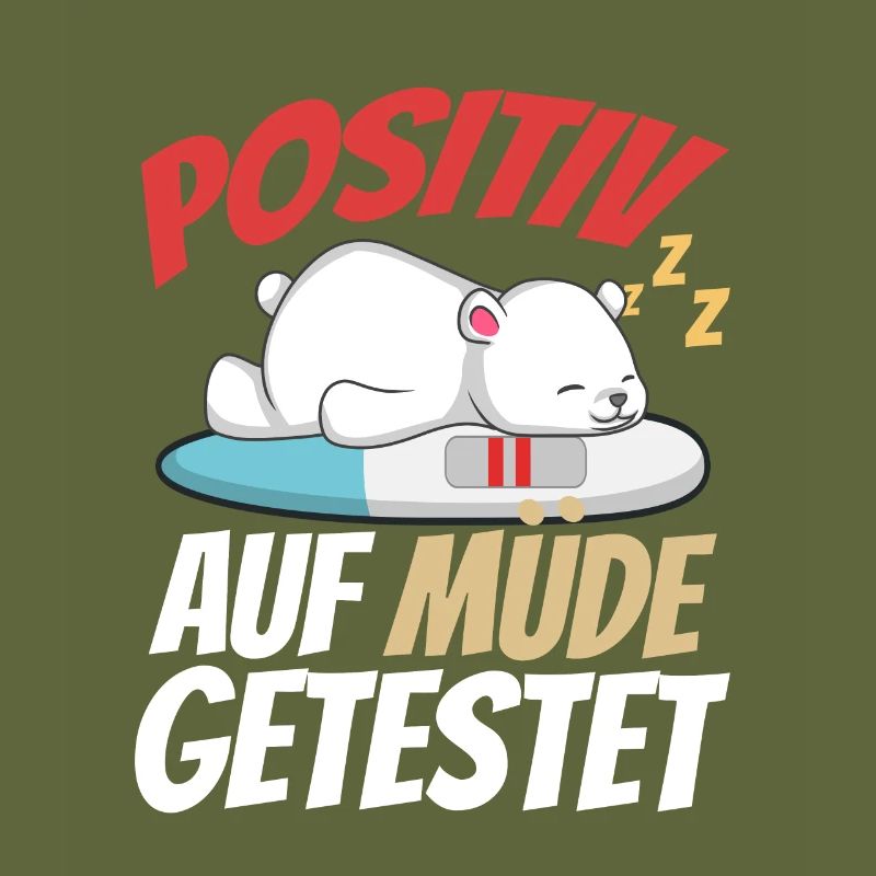 Positiv Auf Müde Getestet Eisbär