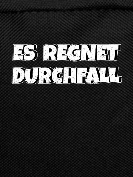 Es regnet Durchfall