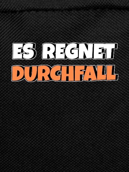 Es regnet Durchfall