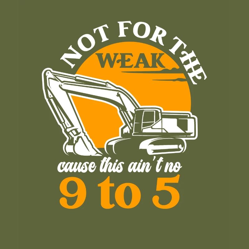 Construction machinery operator Excavator driver Excavator driver Construction workers