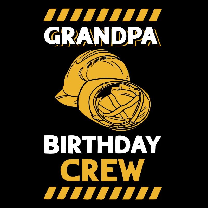 Opa Der Geburtstags-crew - Geburtstagskonstruktion