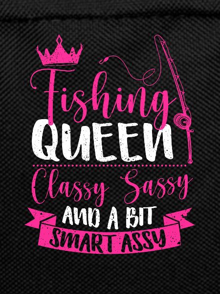 Funny Trout Fishing Queen Women
