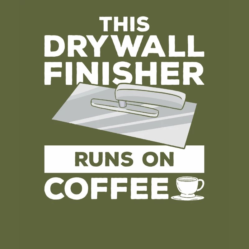 This Drywall Finisher Runs On Coffee Drywalling