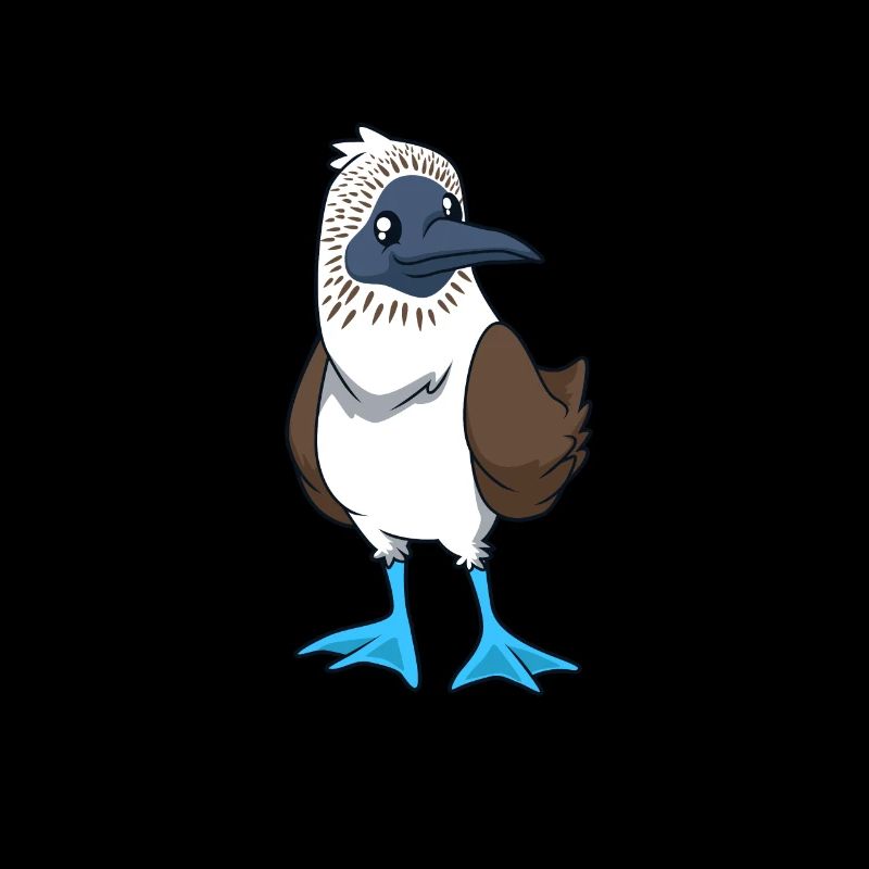 Kawaii Blue-footed