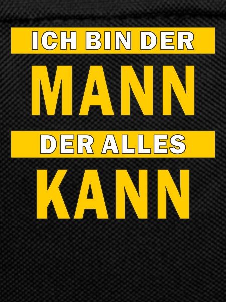 MANN DER ALLES KANN