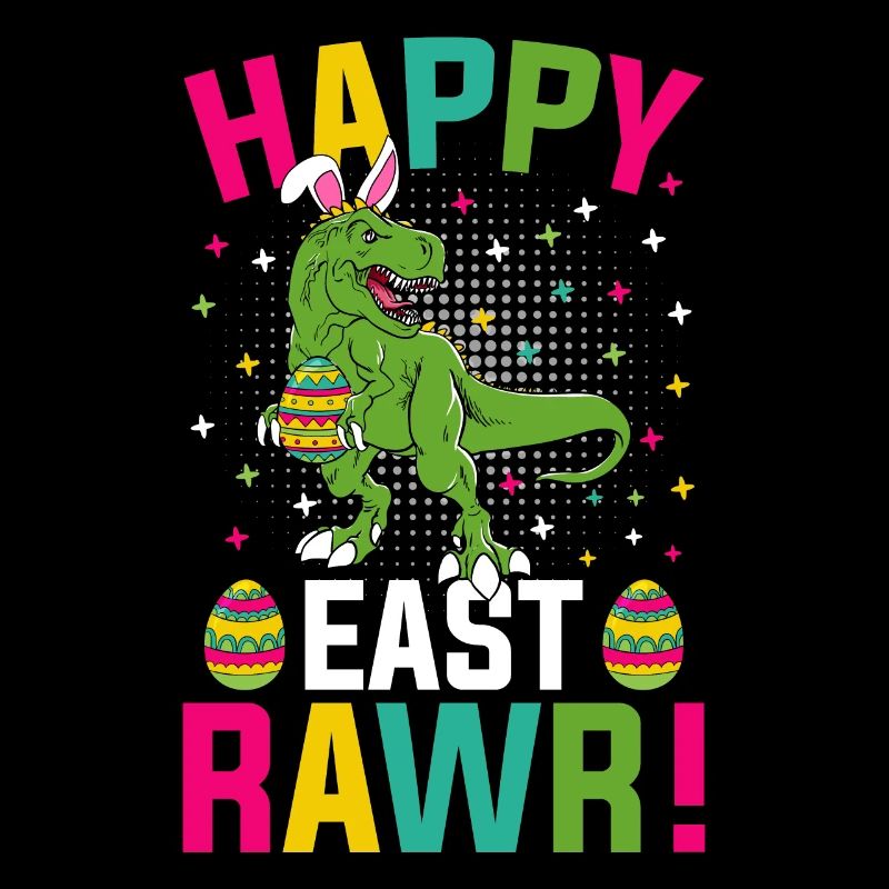 Happy East Rawr Easter T-Rex