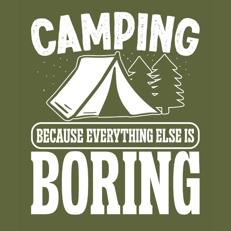 Camping parce que tout le reste est