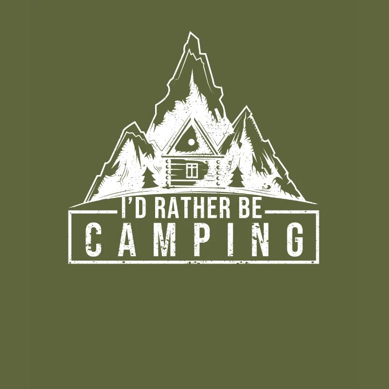 I'd rather camp Fun nature lovers