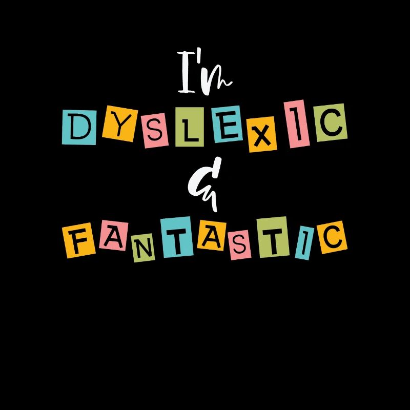 Dyslexia Awareness Colorful Learning Disability