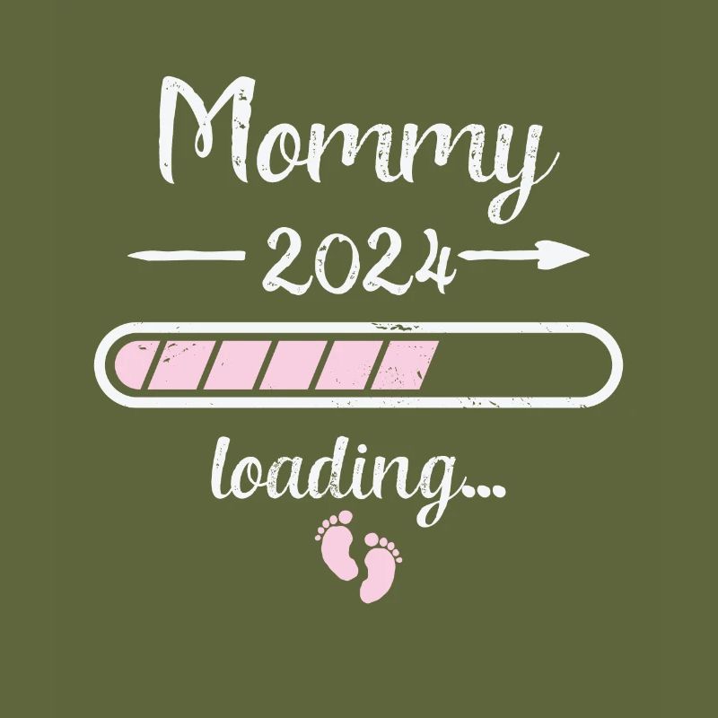 Mommy 2024 Loading Schwangerschaft Mutter Mutter