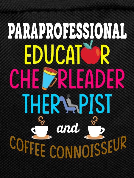Paraprofessional Teacher Para Educator