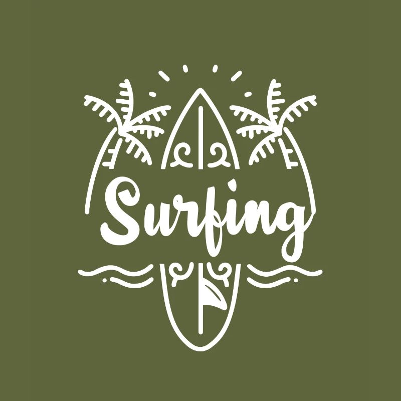 Surfing Surfboard Surfer Gift Idea