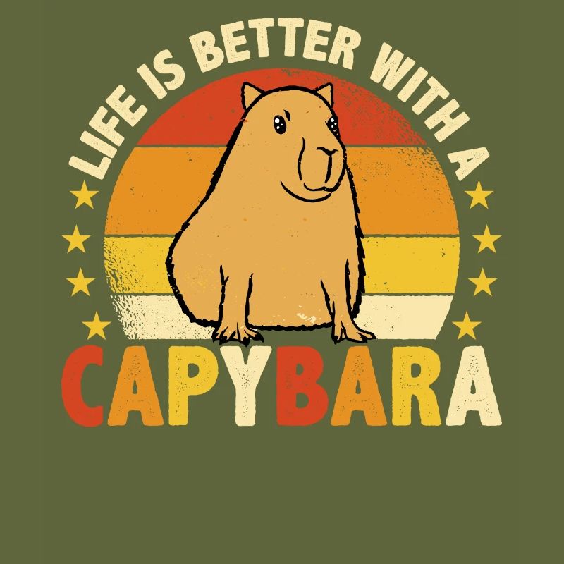 Life Is Better With A Capybara